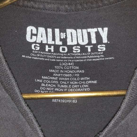 Call of duty video game tshirt graphic ghosts - Picture 3 of 4